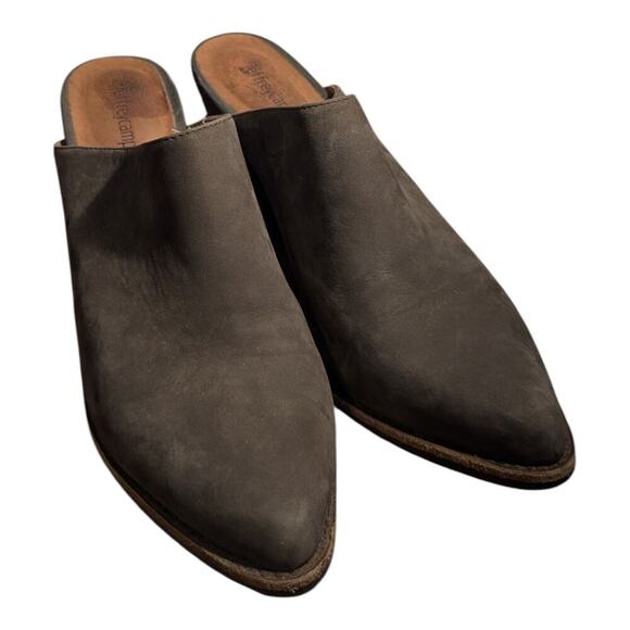 Jeffrey Campbell Favela 2 Mule Block Heel Pointed Toe Gray Size 8.5 Western Boho - Picture 9 of 11